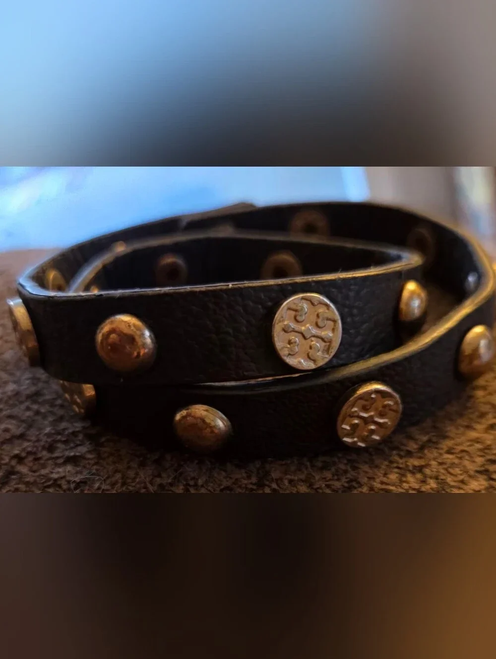 Tory Burch black leather